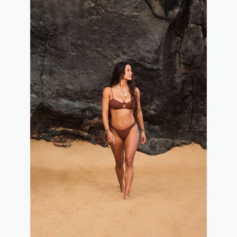 Horný diel plaviek ROXY Sunshine Bandeau cappuccino 10