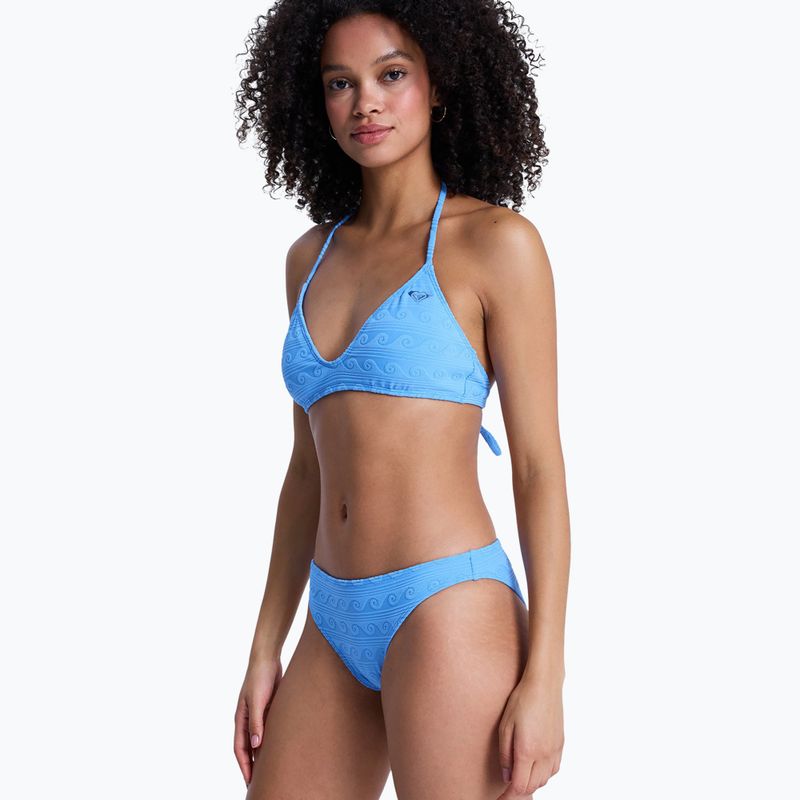 Spodný diel plaviek ROXY Paradise Wave Moderate silver lake blue make a splash 5