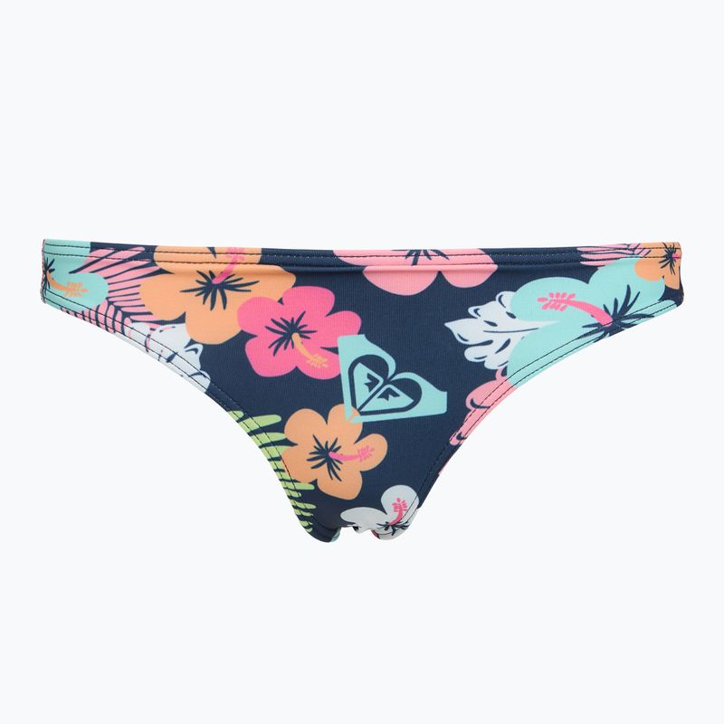 Dlhý rukáv + spodný diel plaviek ROXY Morning Flower Lycra Set mood indigo morning flowers 7