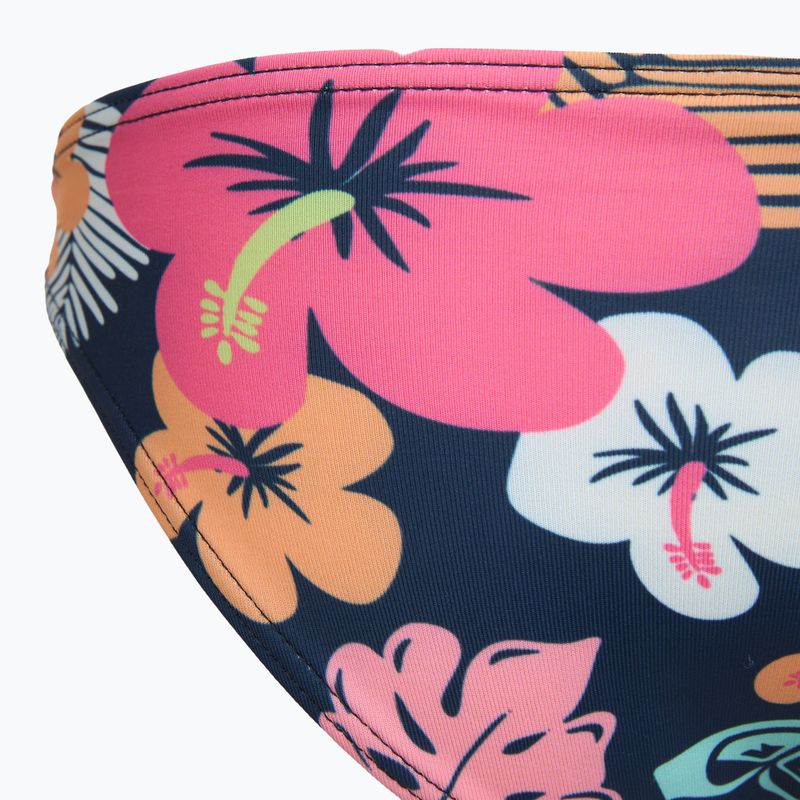 Dlhý rukáv + spodný diel plaviek ROXY Morning Flower Lycra Set mood indigo morning flowers 9