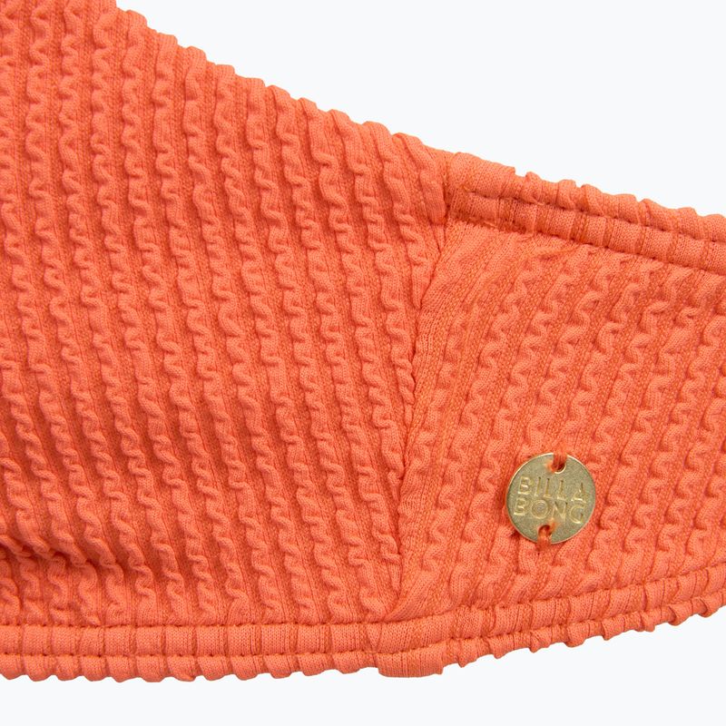 Horný diel plaviek Billabong Summer High V Bralette fushion orange 3