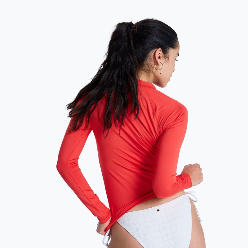 Dámske plavecké tričko longsleeve ROXY Whole Hearted hibiscus 2