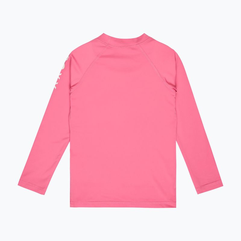 Detské plavecké tričko longsleeve ROXY Whole Hearted sangria sunset 2