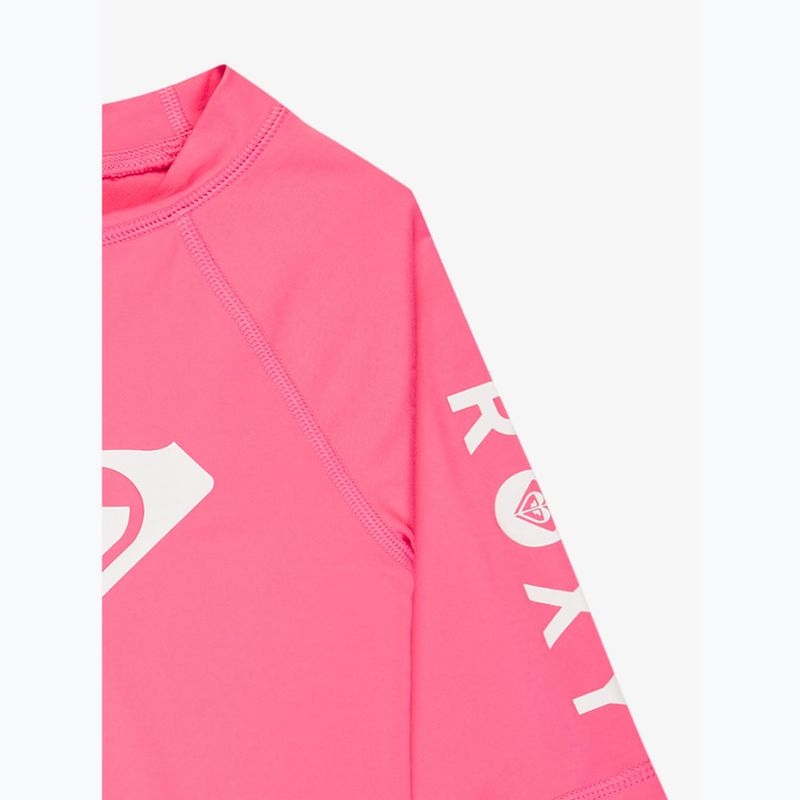 Detské plavecké tričko ROXY Whole Hearted sangria sunset 3