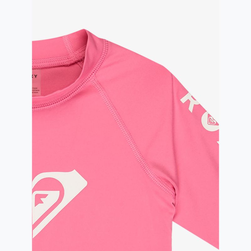 Detské plavecké tričko ROXY Whole Hearted sangria sunset 3