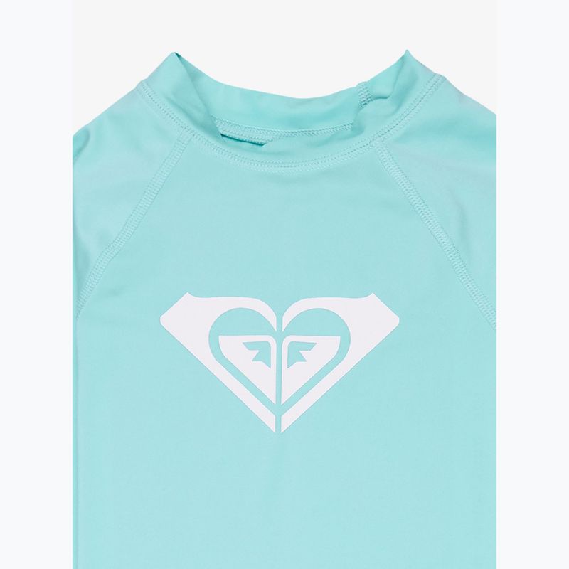 Detské plavecké tričko longsleeve ROXY Whole Hearted aqua splash 3