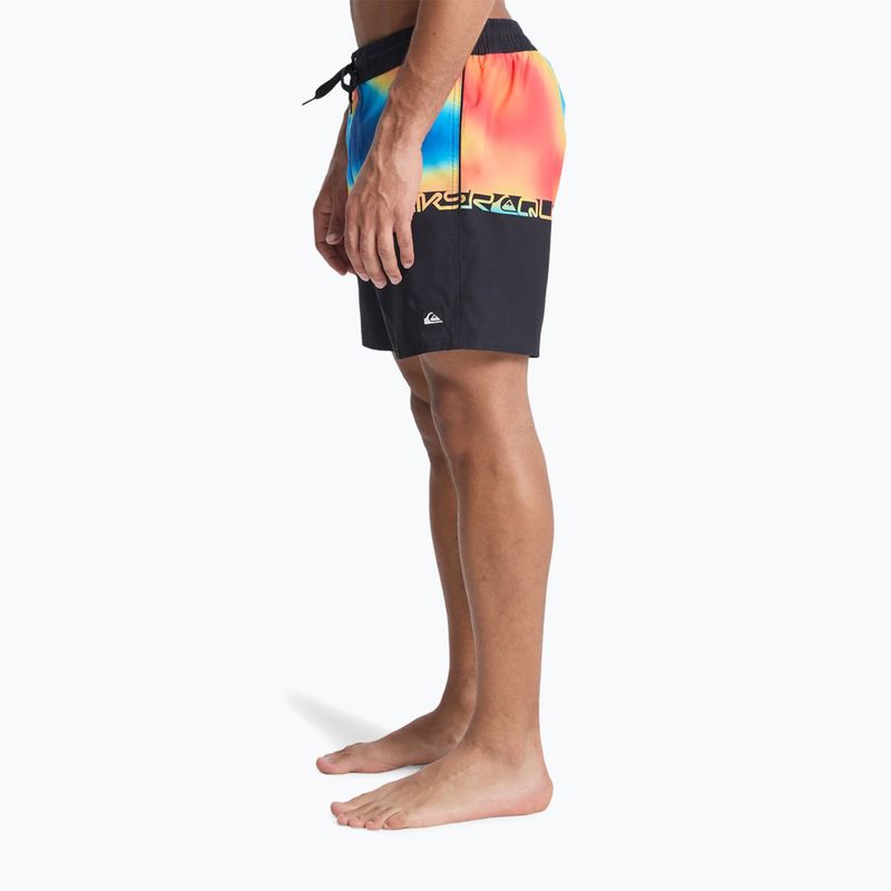 Pánske plavecké šortky Quiksilver Everyday Half Jam 16" black wordblock 6