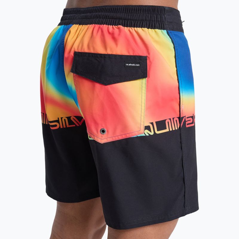 Pánske plavecké šortky Quiksilver Everyday Half Jam 16" black wordblock 8