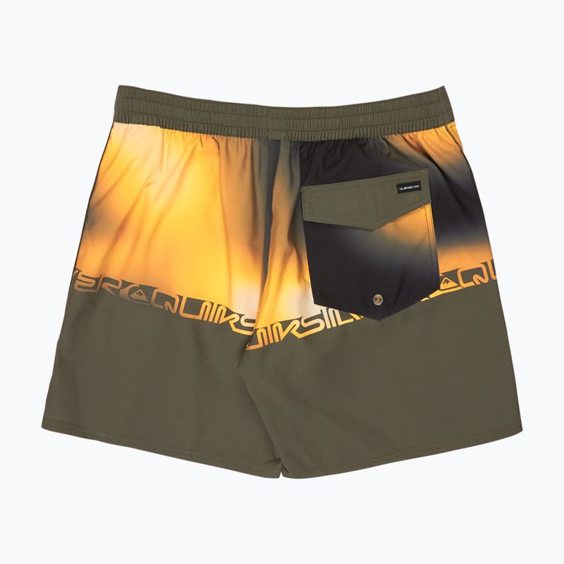 Pánske plavecké šortky Quiksilver Everyday Half Jam 16" grape leaf wordblock 2