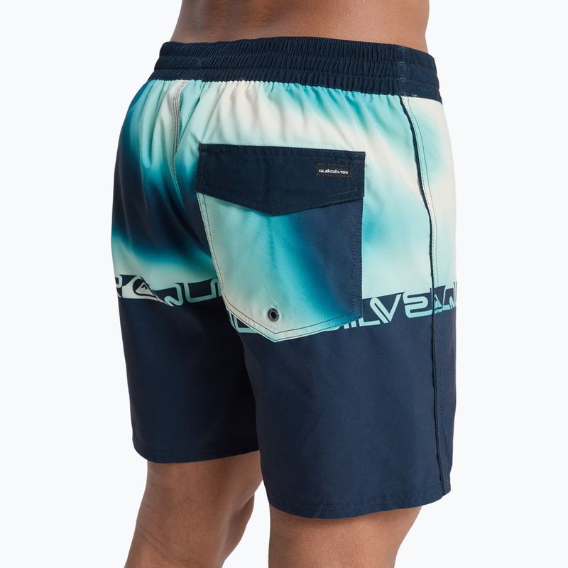 Pánske plavecké šortky Quiksilver Everyday Half Jam 16" dark navy wordblock 8