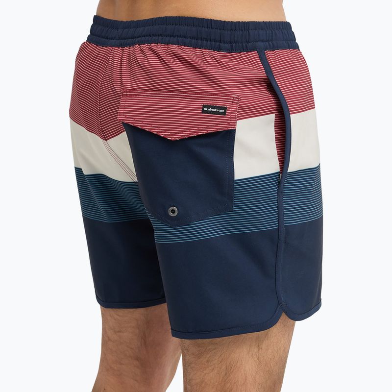 Pánske plavecké šortky Quiksilver Stretch Scallop Volley 16" dark navy tijuana 8