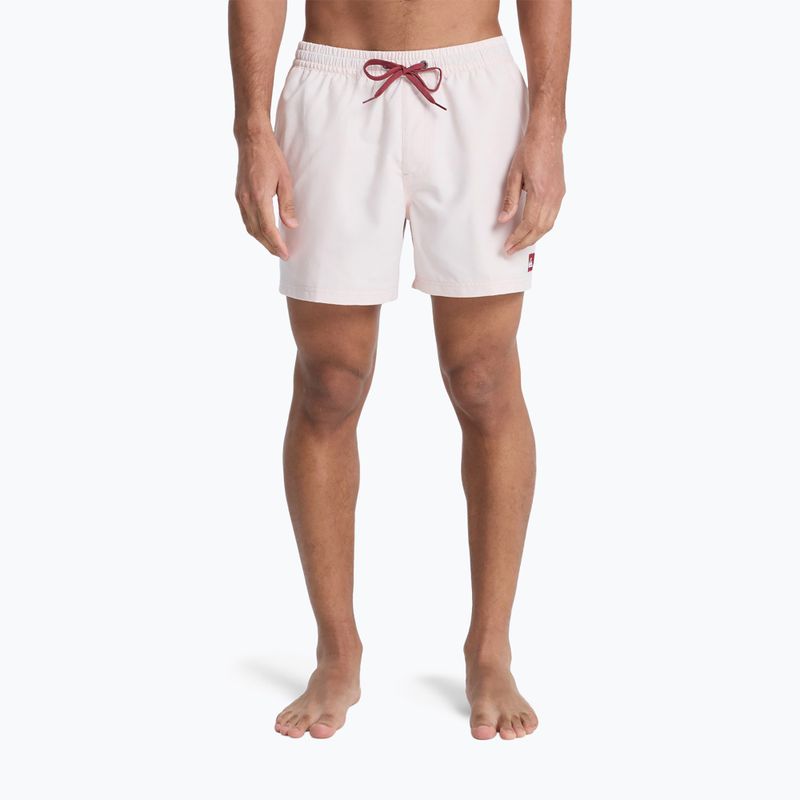 Pánske plavecké šortky Quiksilver Everyday Solid Volley 15" rosewater 2