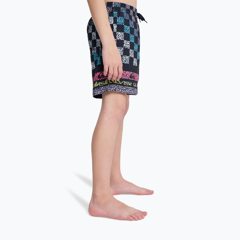 Detské plavecké šortky Quiksilver Everyday Printed Volley 14" dark navy next gen 5