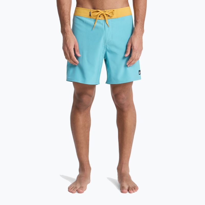 Pánske plavecké šortky Quiksilver Surfsilk Kaimana 16" aqua 3