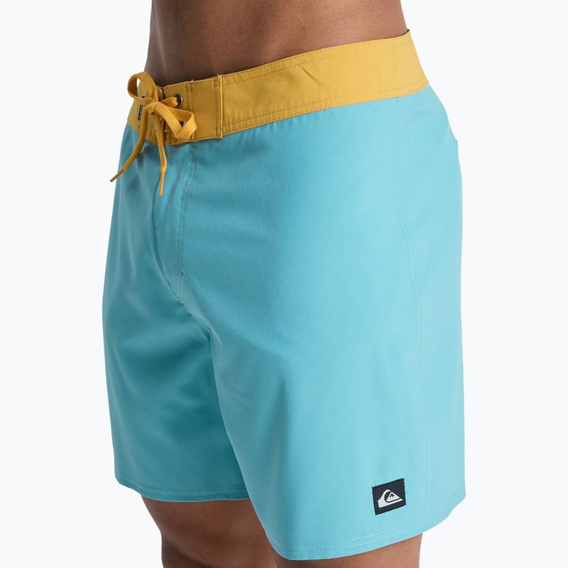 Pánske plavecké šortky Quiksilver Surfsilk Kaimana 16" aqua 7