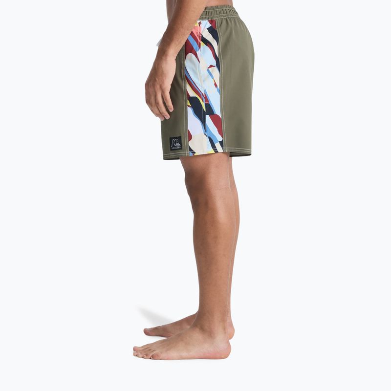 Pánske plavecké šortky Quiksilver Original Arch Volley 17" grape leaf 6
