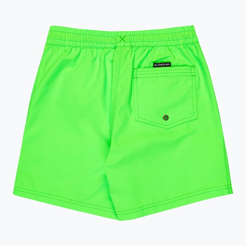 Detské plavecké šortky Quiksilver Everyday Volley 14" green gecko 2