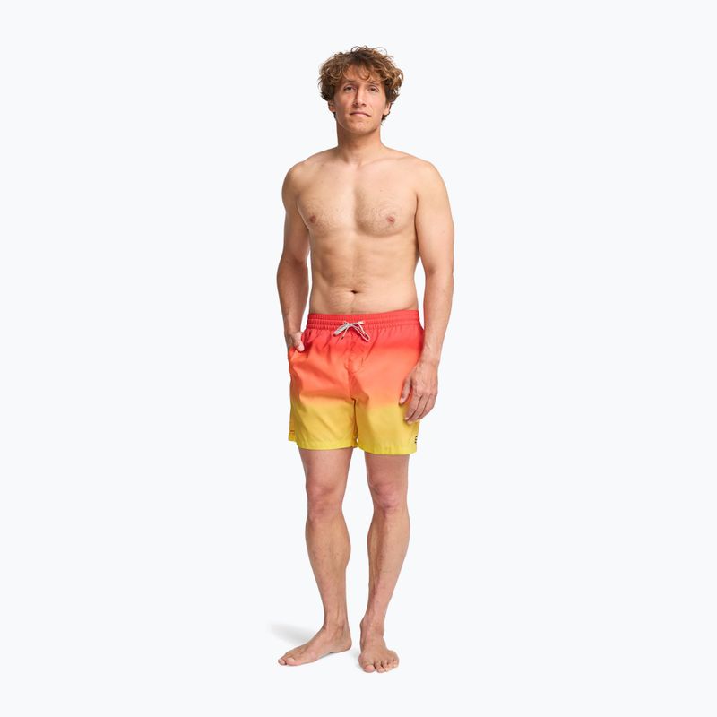 Pánske plavecké šortky Billabong All Day Fade Layback retro yellow 2
