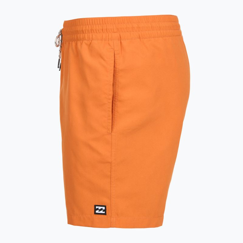 Pánske plavecké šortky Billabong All Day Layback clay orange 3