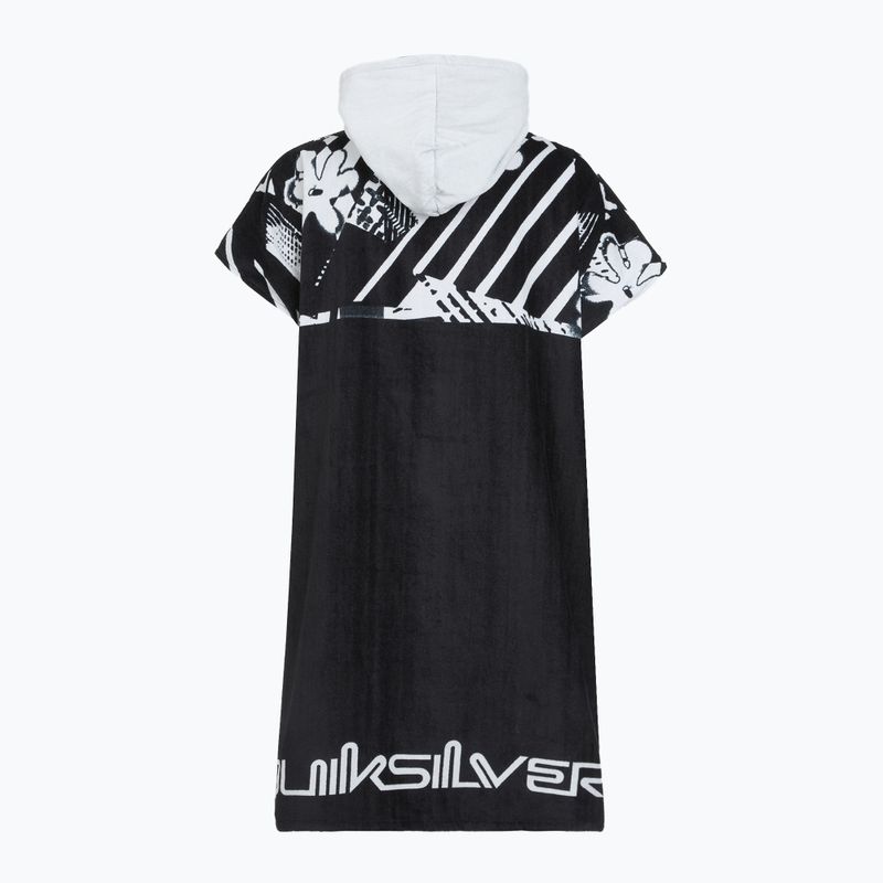 Pánske pončo Quiksilver Hoody Towel Boy black momentum 2