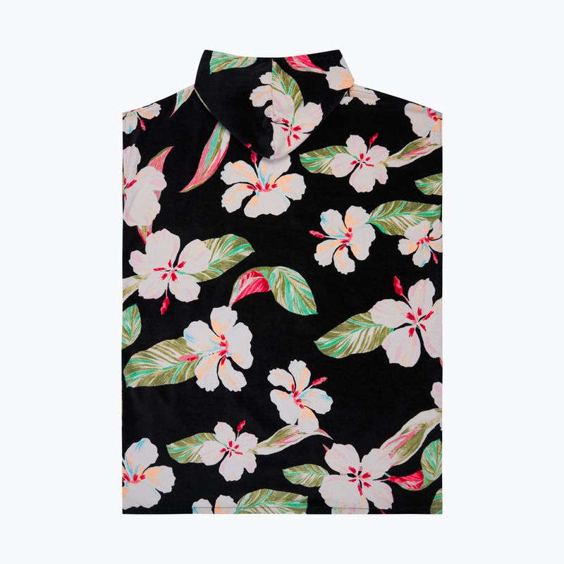 Dámske pončo ROXY Stay Magical Printed anthracite spring charming 2