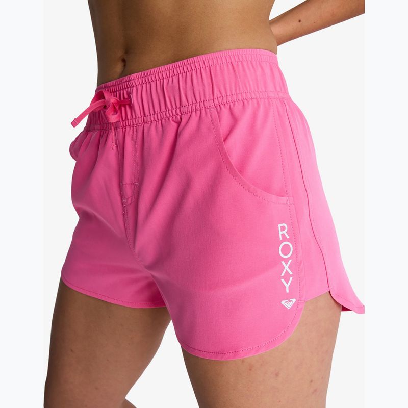 Dámske plavecké šortky ROXY Wave 2'' sangria sunset 6