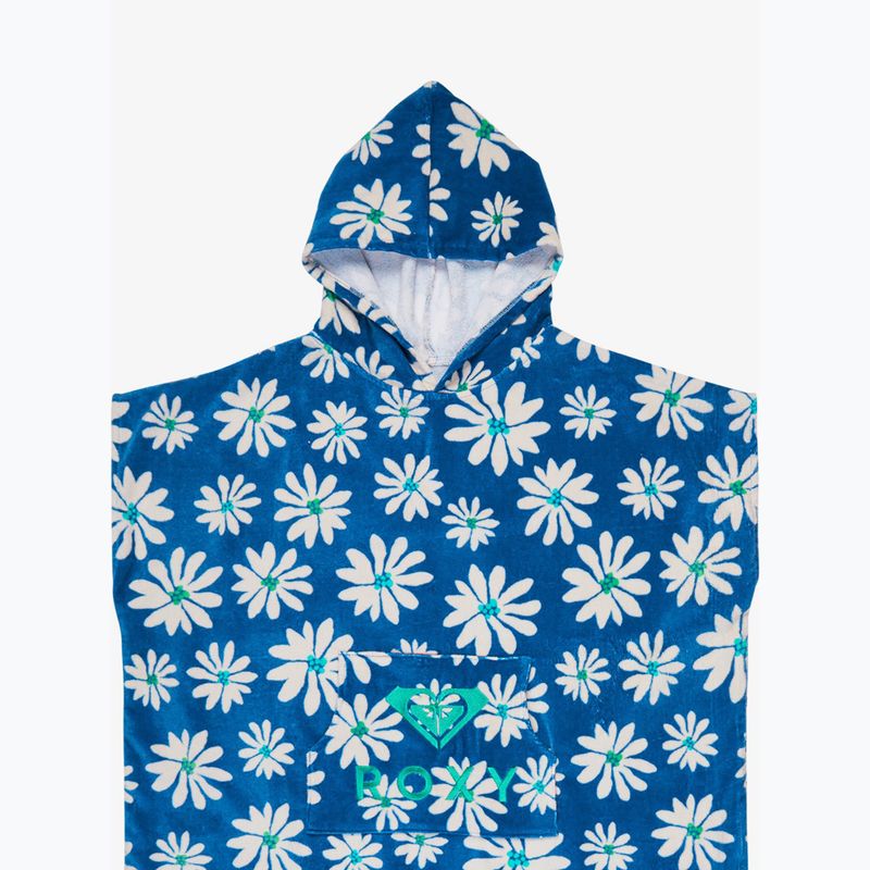 Dámske pončo ROXY Stay Magical Printed coconut milk flower soul 3