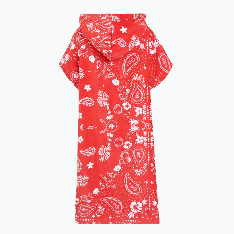 Dámske pončo ROXY Stay Magical Printed hibiscus boho bandana bico 2