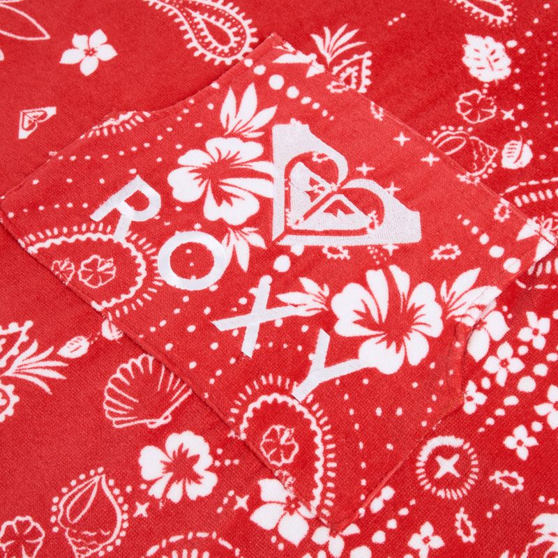 Dámske pončo ROXY Stay Magical Printed hibiscus boho bandana bico 3