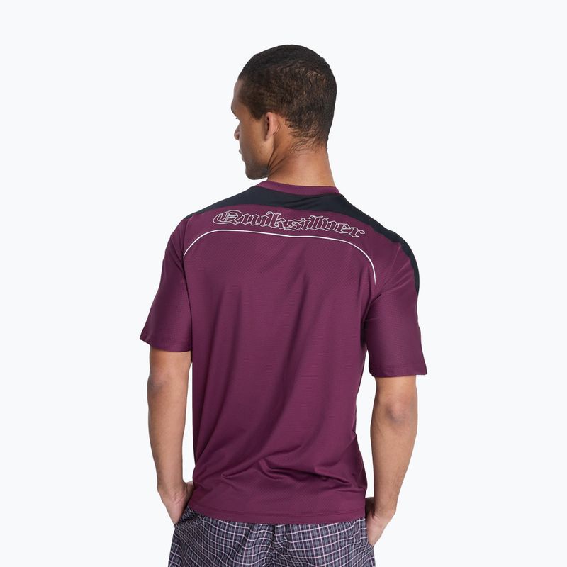 Pánske plavecké tričko Quiksilver Mercury Americana Surf potent purple 2