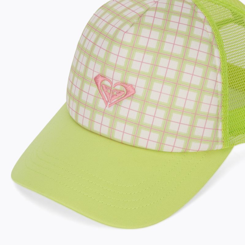Dámska šiltovka ROXY Beautiful Morning cloud dancer swell plaid 3