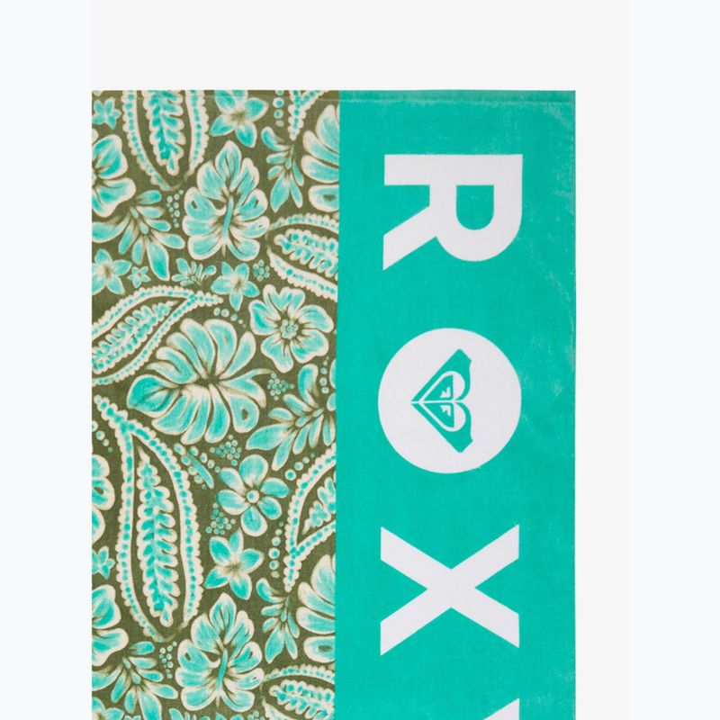 Plážový uterák ROXY Cold Water Printed oil green wildside paisley 2