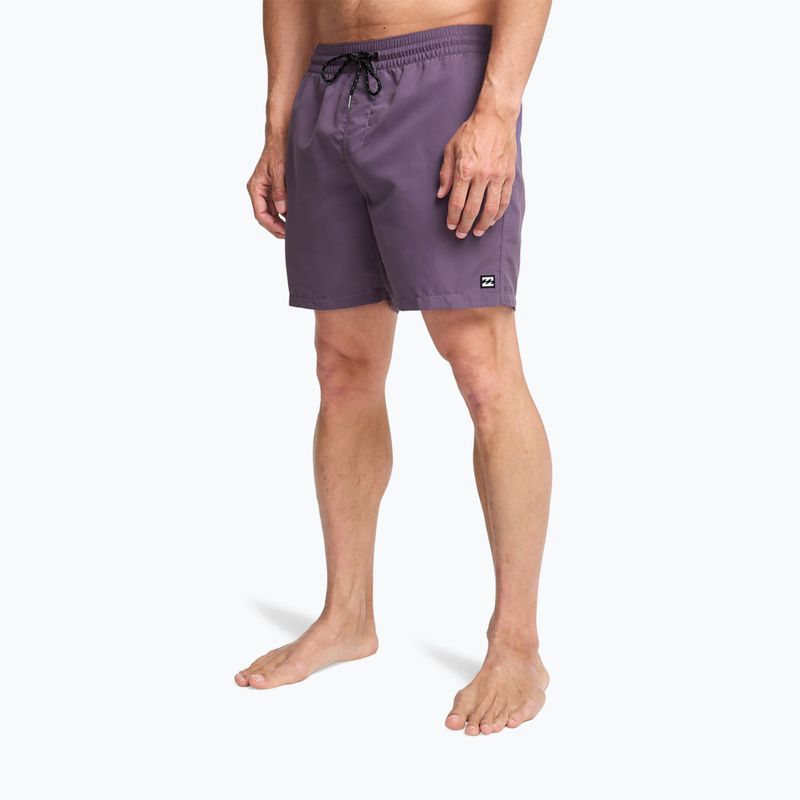 Pánske plavecké šortky Billabong All Day Layback dusty grape 6