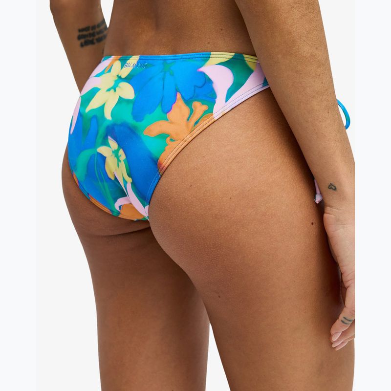Spodný diel plaviek Billabong Sol Searcher Tropic Tie Side aqua flores 4
