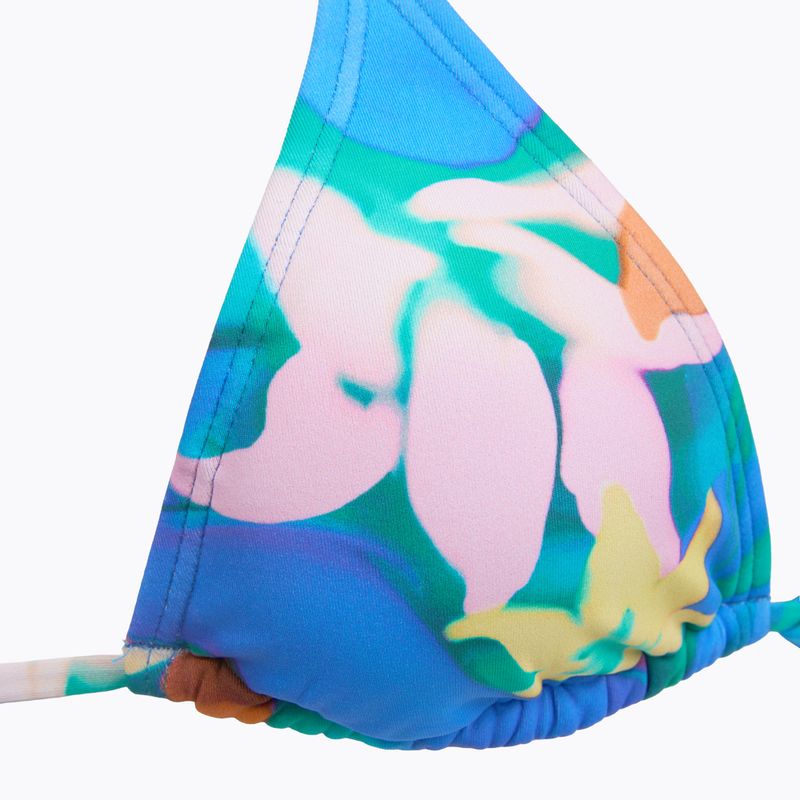 Horný diel plaviek Billabong Sol Searcher Multi Triangle aqua flores 3