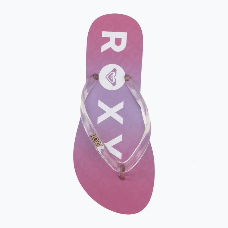 Detské žabky ROXY Viva Jelly sangria sunset 5