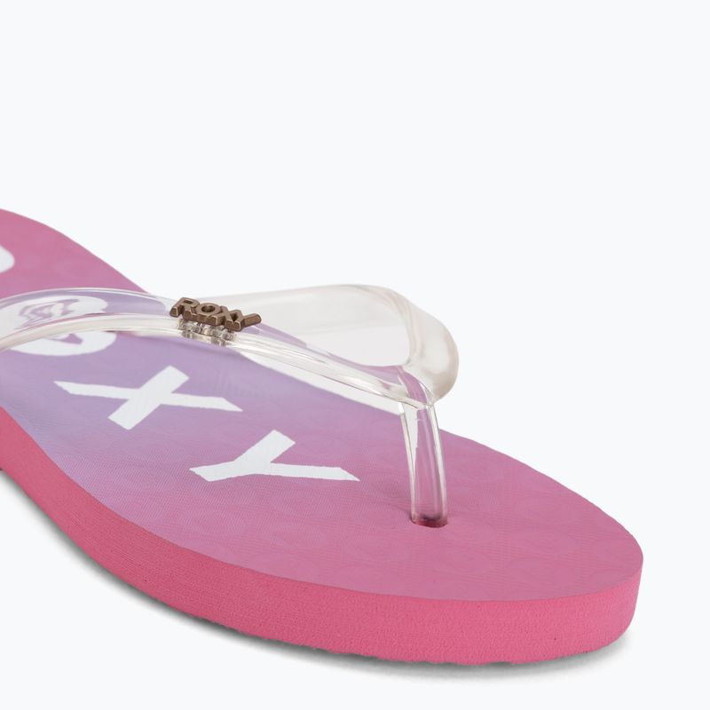 Detské žabky ROXY Viva Jelly sangria sunset 7