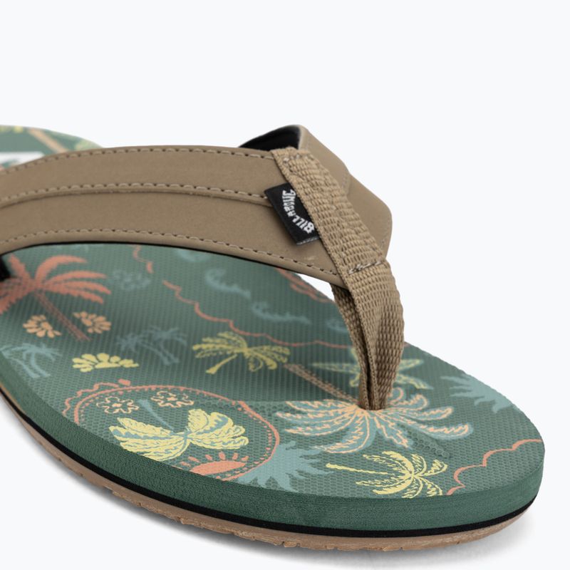 Pánske žabky Billabong All Day Impact Print moss green 7