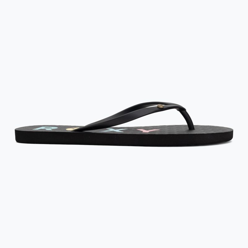 Žabky dámske ROXY Sandy III black/rainbow 2
