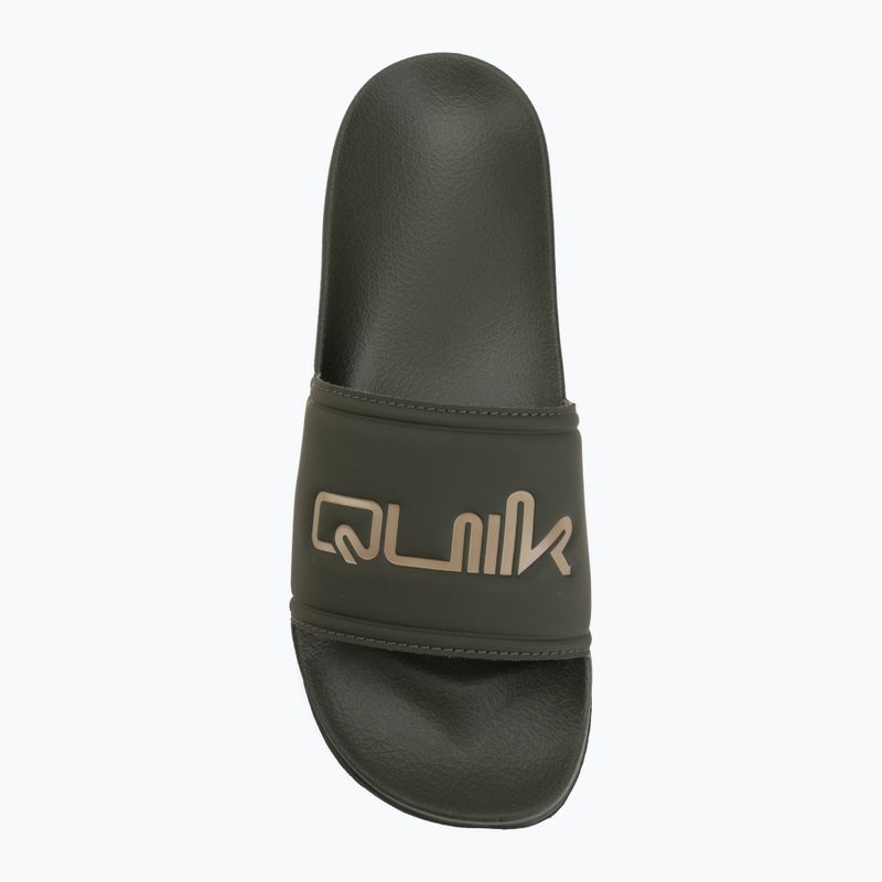 Pánske šľapky Quiksilver Sessions Slide grape leaf 5