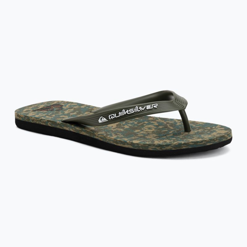 Pánske žabky Quiksilver Molokai Recycled grape leaf