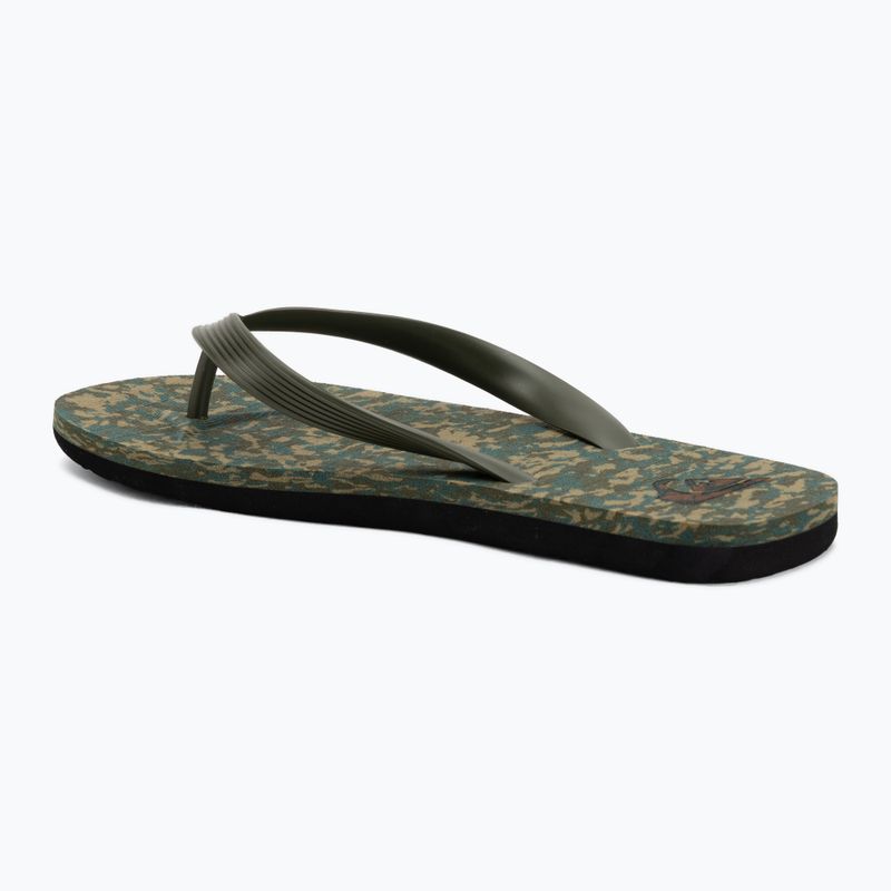 Pánske žabky Quiksilver Molokai Recycled grape leaf 3