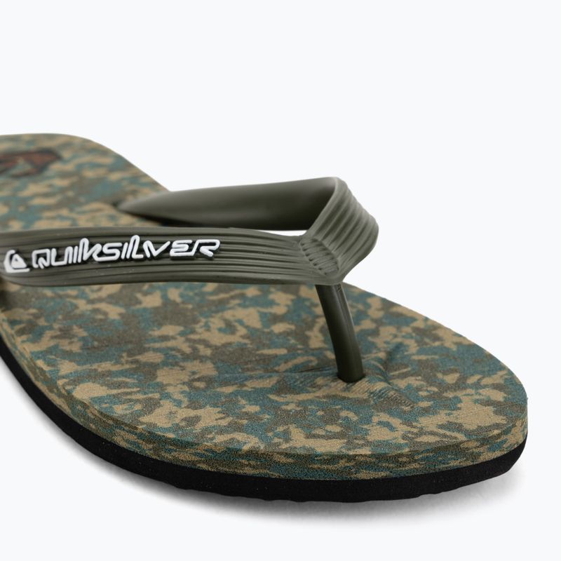 Pánske žabky Quiksilver Molokai Recycled grape leaf 7