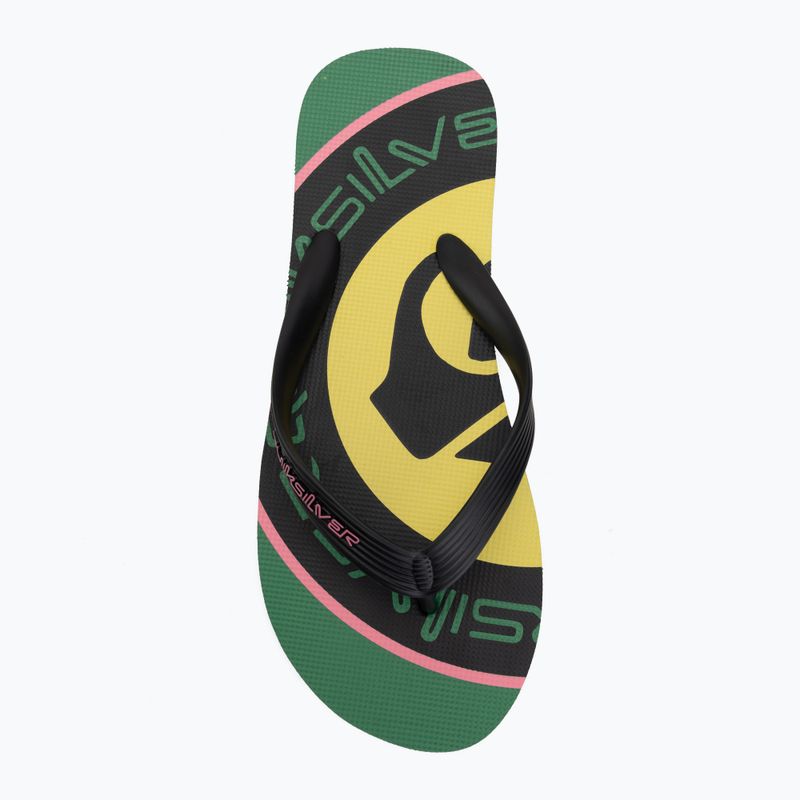 Pánske žabky Quiksilver Molokai Screen leprechaun 5