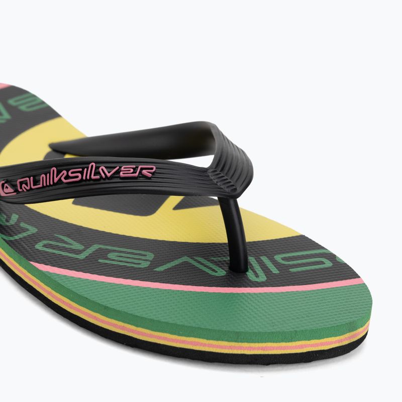 Pánske žabky Quiksilver Molokai Screen leprechaun 7