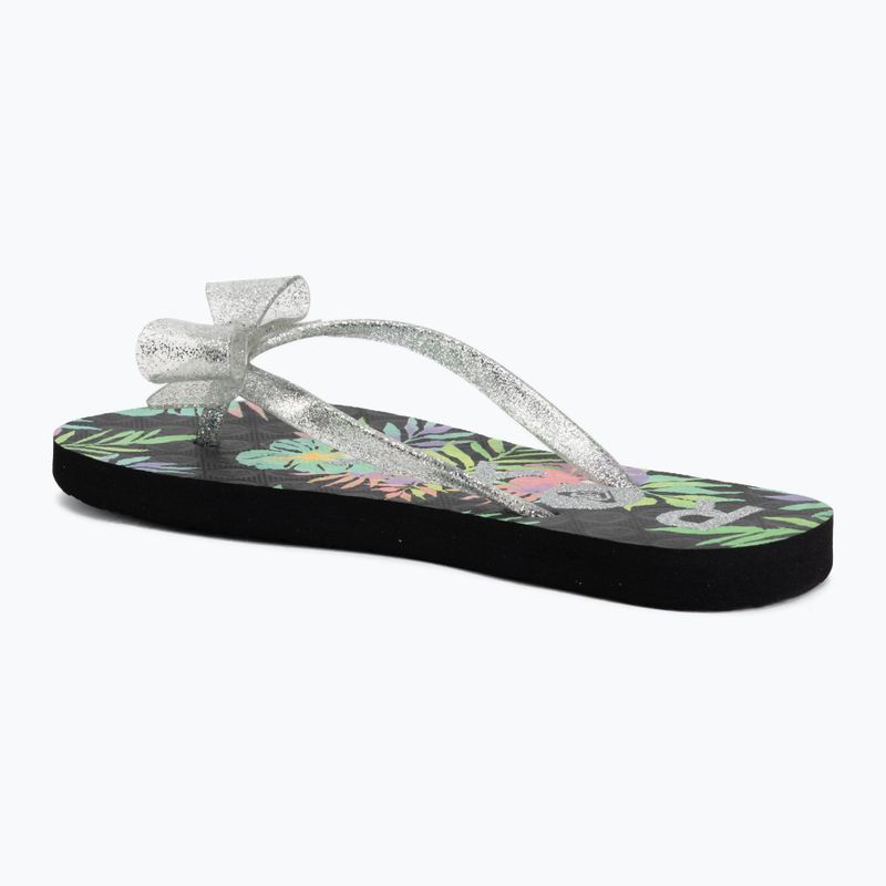 Detské žabky ROXY Lulu IV black multi 1 3