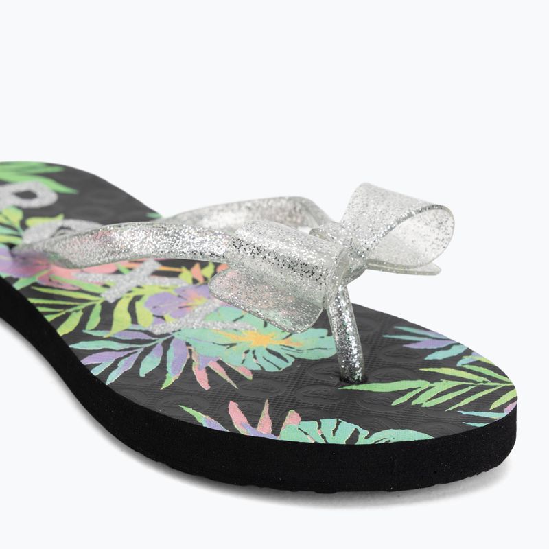Detské žabky ROXY Lulu IV black multi 1 7