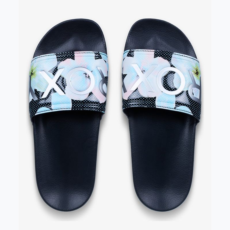 Dámske šľapky ROXY Slippy II Printed black multi 1 2