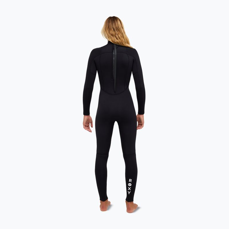 Dámsky plavecký neoprén Pianka ROXY 4/3 mm SR School/Rental Back Zip GBS black 3