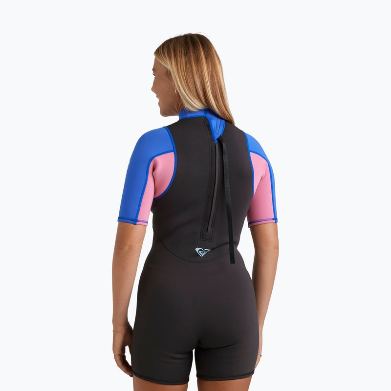 Dámsky plavecký neoprén ROXY 2/2 mm Prologue+ SS Springsuit Flock cobalt 3